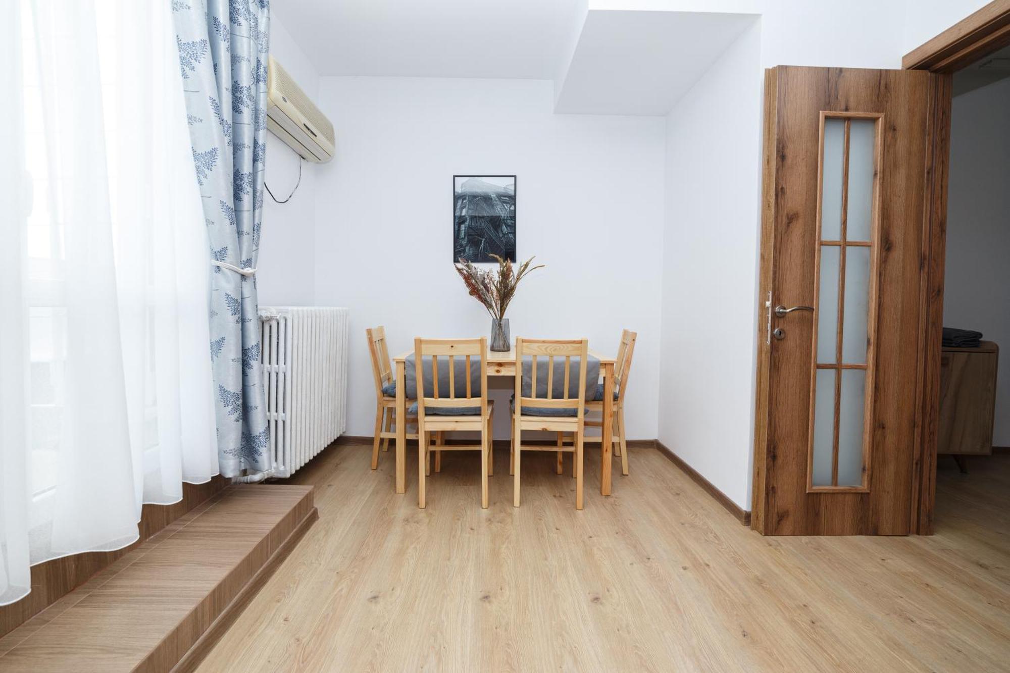Rooftop Apartment Street Doamnei Bukares Bagian luar foto