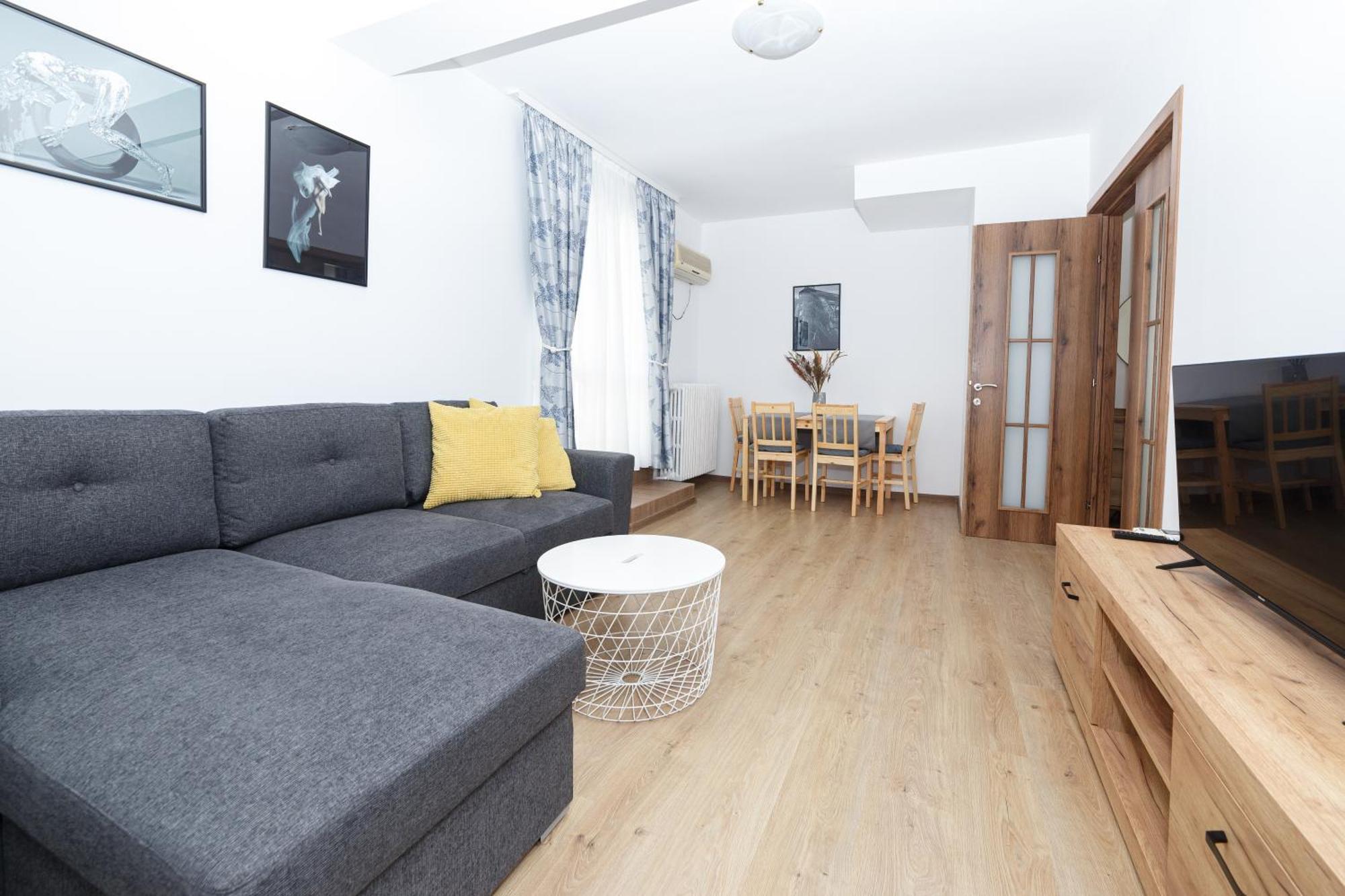 Rooftop Apartment Street Doamnei Bukares Bagian luar foto